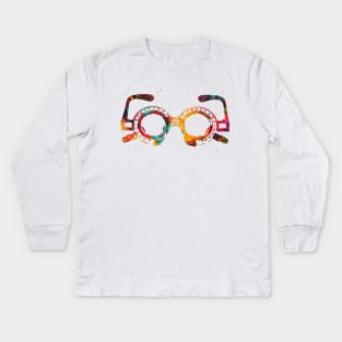 Optical Lens Kids Long Sleeve T-Shirt